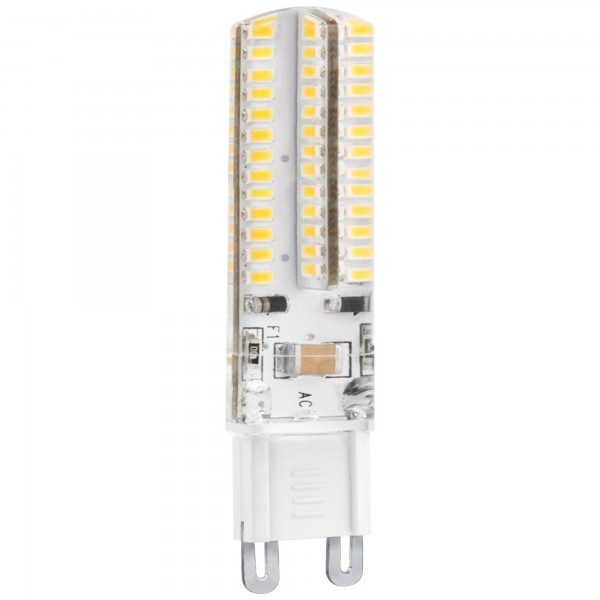 Bomb.led silicona g9 5w. 230v. fria (caja de 10 unidades)