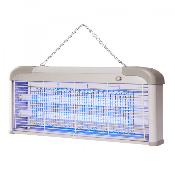 Exterminador insectos 2x20w. 150m2