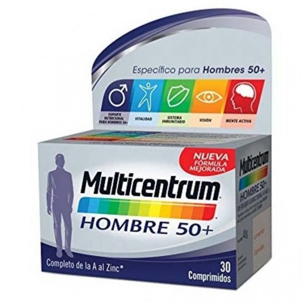 Multicentrum Hombre 30 Comprimidos