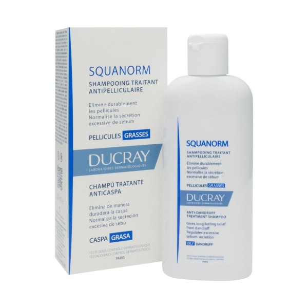 Ducray Squanorm Champú Caspa Grasa 200 ml