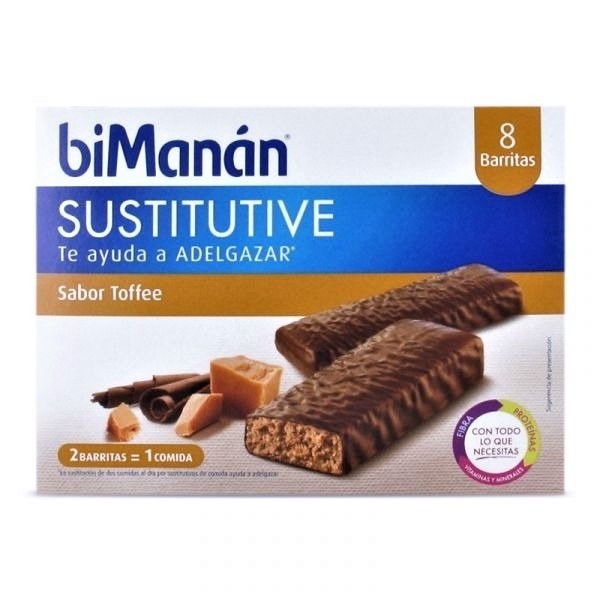 Bimanan Beslim Barritas Toffee Caramelo 10 Unidades
