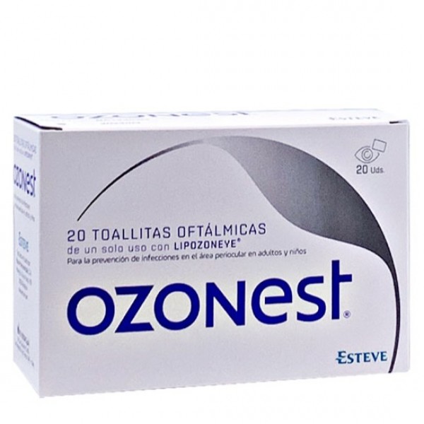 Ozonest 20 Toallitas Oftalmicas