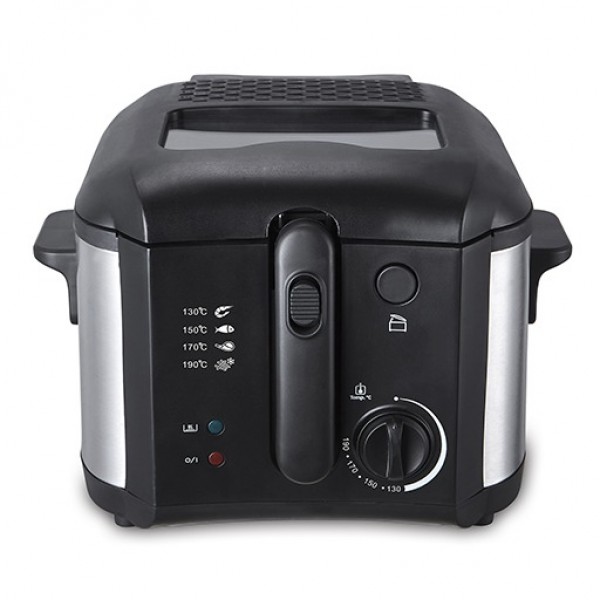 Freidora inox kuken 1400w  2.0 l