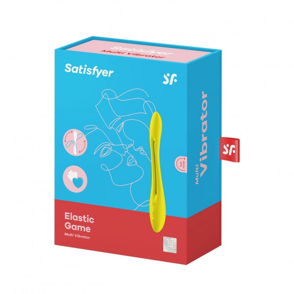 Satisfyer elastic game vibrador amarillo 1un