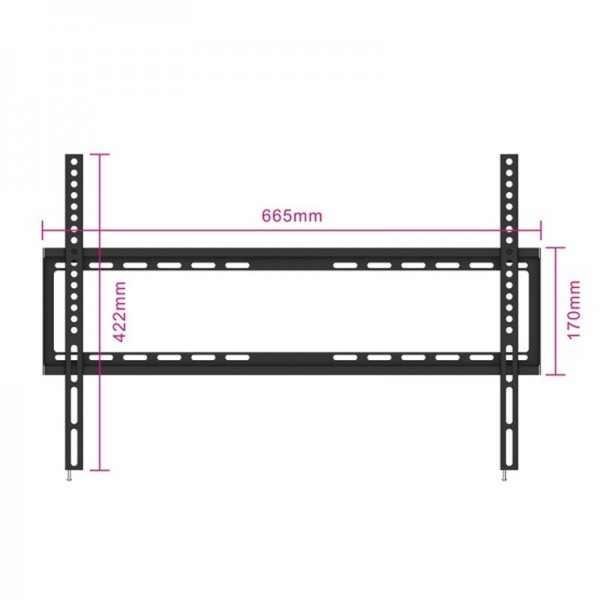 Ewent ew1503 soporte tv pared bracket xl, 37 - 70"