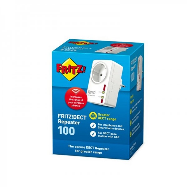 Fritz!dect repeater 100 extensor repetidor