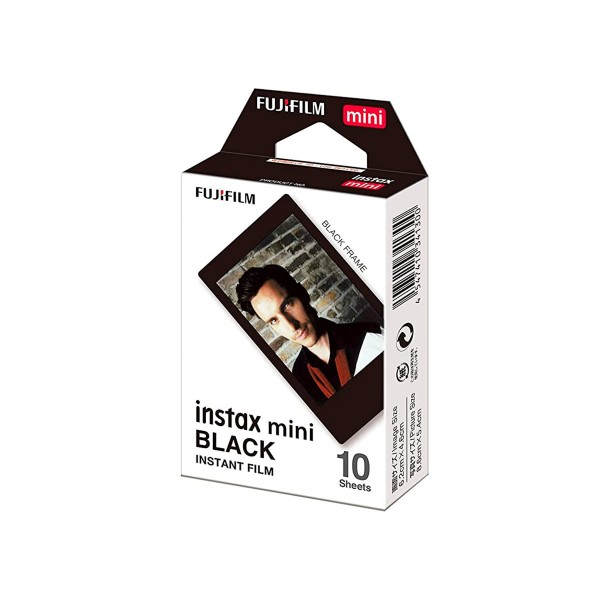Fujifilm instant film shot black frame / película fotográfica instantánea
