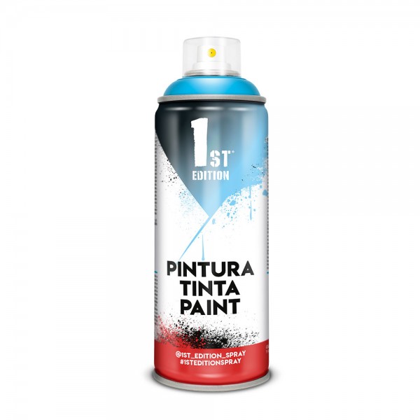 Pintura alquídica spray 520 cc ref 653 azul piscina mate 300 ml (pack 2 unidades)