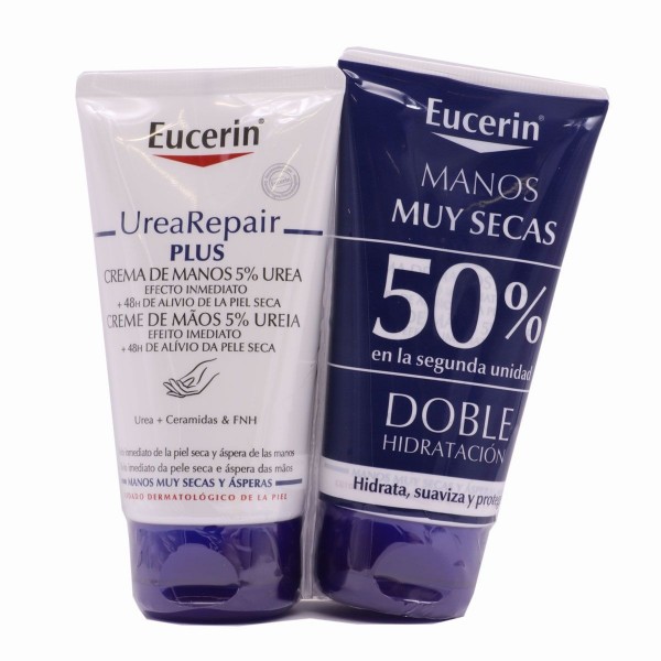 Eucerin Crema Manos UreaRepair Plus 2 Uds Promo