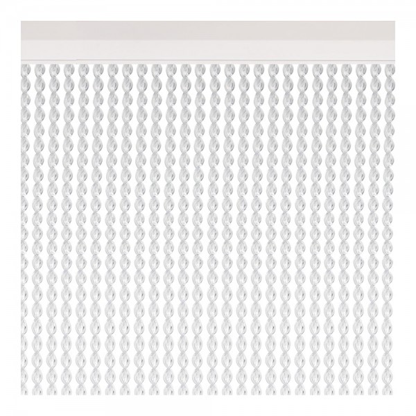 Cortina para puerta modelo malta color cristal 90 x 210 cm