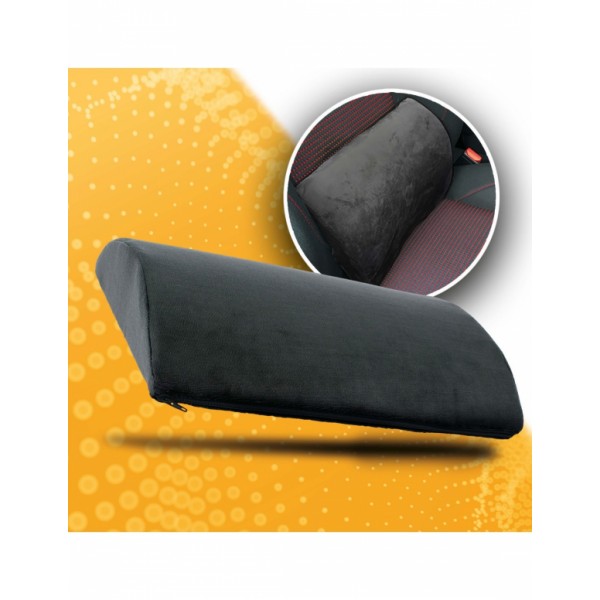 Cojín Lumbar Ergonómico con Memoria de Posición Peviene y Alivia el Dolor de Espalda Cojín para Coche y Oficina