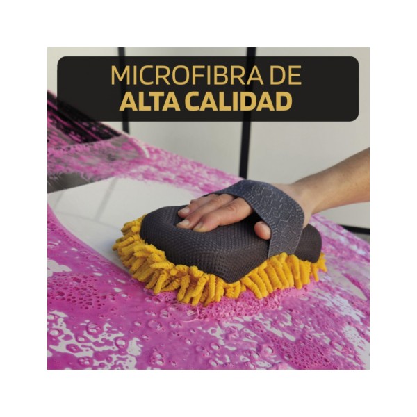 Esponja de Microfibra Premium Billionaire para el Lavado y Cuidado de tu Coche 23 x 12 cm