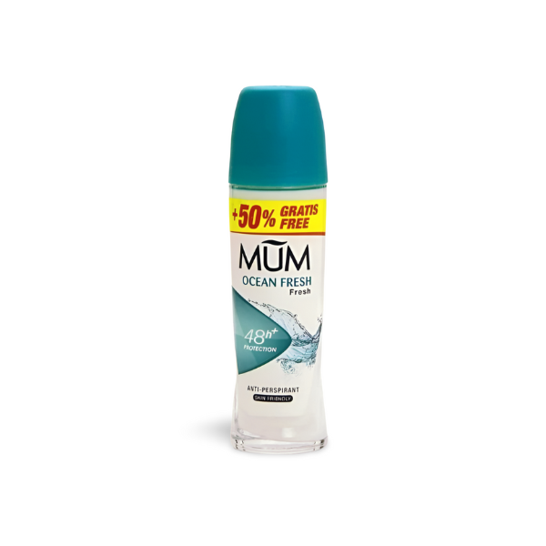 MUM Desodorante  ROLL-ON OCEAN FRESH 75 ml + 50% GRATIS