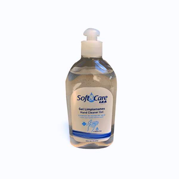 LEA GEL LIMPIAMANOS DOSIFICADOR SOFT & CARE 500 ML