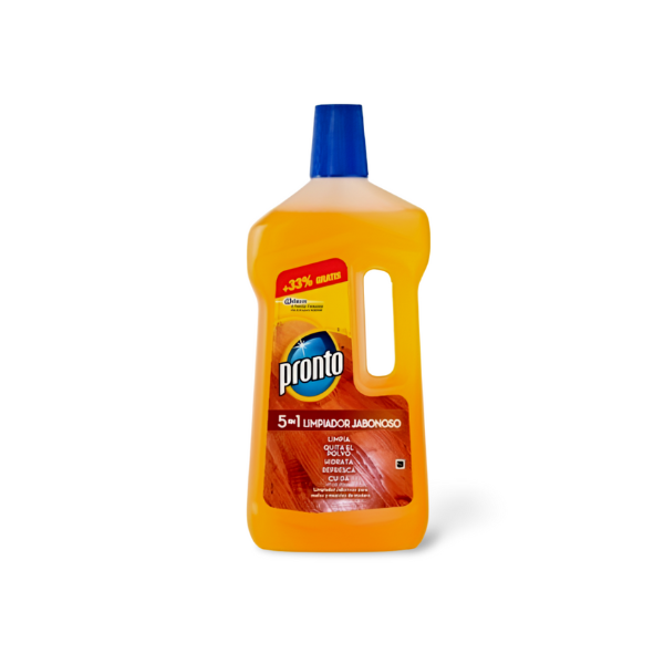 Pronto limpiador jabonoso para madera 750ml + 33%