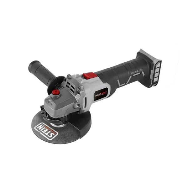 Amoladora 115mm. worgrip 20v s/bat brush