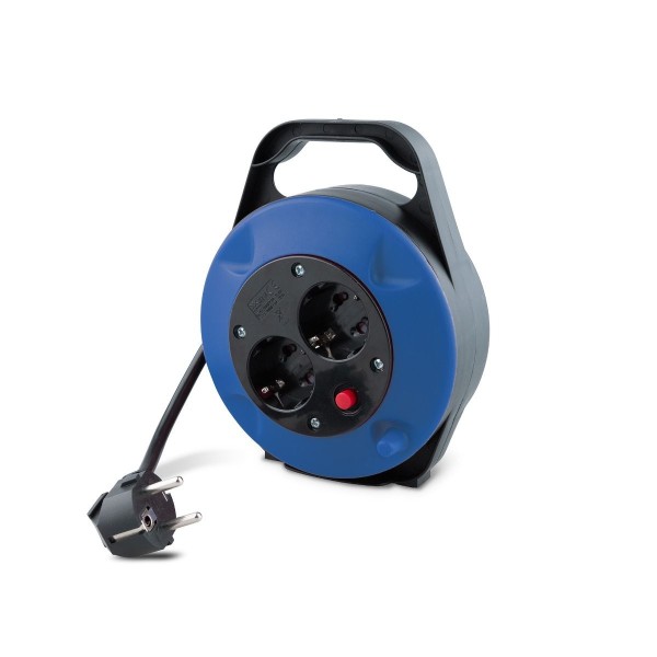 Alargo enrollable  4,5mt.3x1,5mm.2tomas