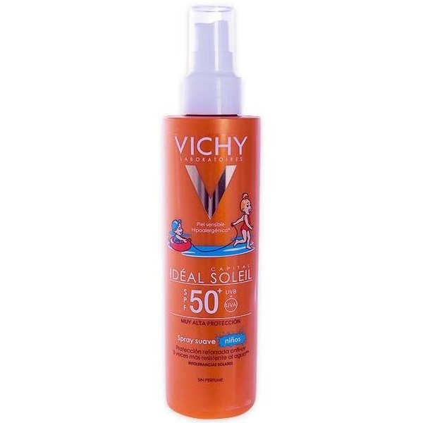 Vichy Capital Soleil Spray Cell Protect Water Fluid Niños 200ml