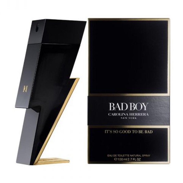 Carolina herrera bad boy eau de toilette 100ml vaporizador