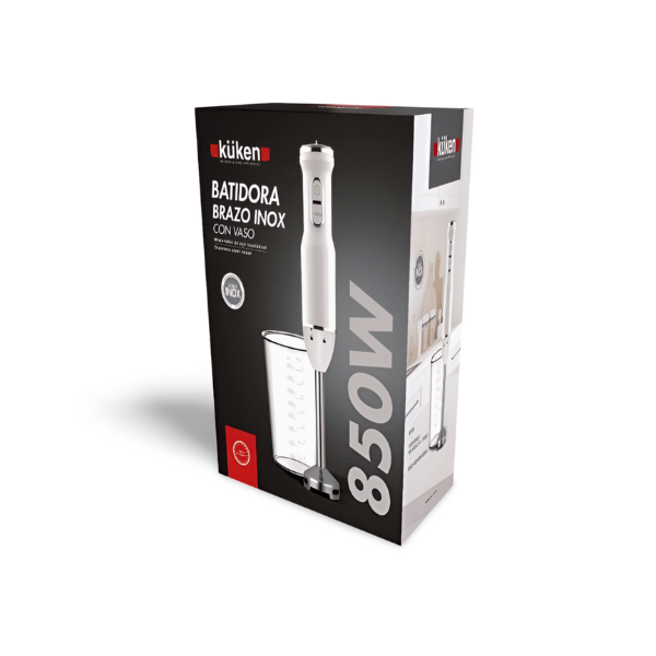 Batidora brazo  850w. c/vaso kuken