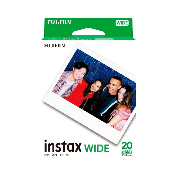 Fujifilm instax film wide / película fotográfica instantánea iso 800