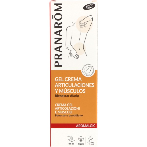 Pranarôm Aromalgic Articulaciones Gel Crema Bio 100 ml