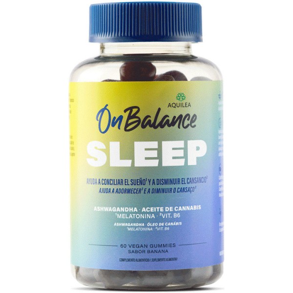 Aquilea Onbalance Sleep 60 Gummies Banana