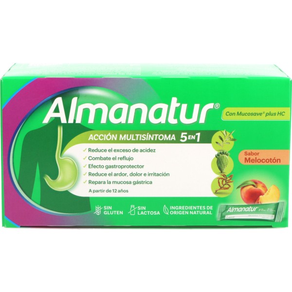 Almanatur Suspensión Oral Sabor Melocotón 20 Sticks