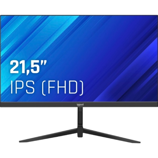 Iggual monitor 21,5" ips 1ms fhd 120hz vga hdmi dp