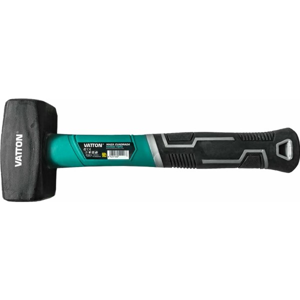 Maza cuadrada m/fibra 1000gr.