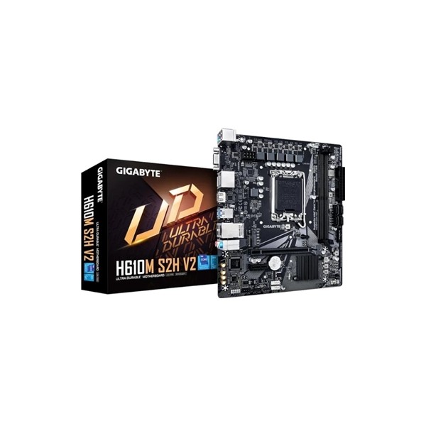 Gigabyte placa base h610m s2h v2 ddr5 matx 1700
