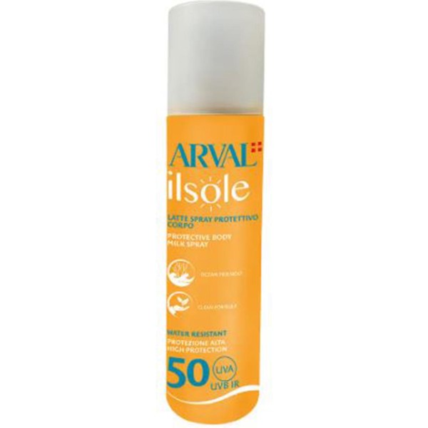 Arval ilsole body milk spray protective 200ml