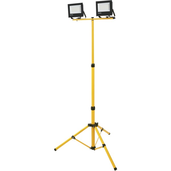 Proyector led tripode 1,8mt.2x30w.fria