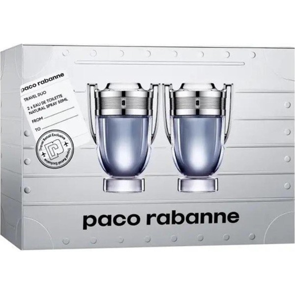 Paco rabanne invictus eau de toilette travel duo 50ml vaporizador