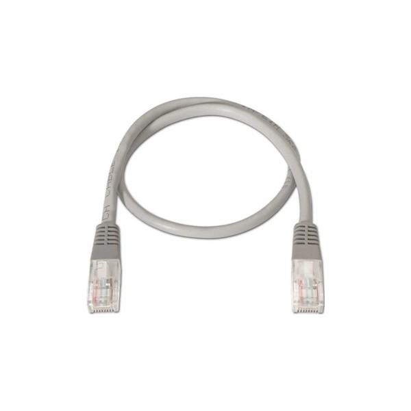 Aisens latiguillo rj45 cat.5e utp awg26 gris 5.0m