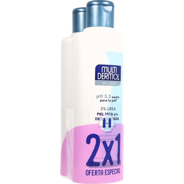 Multidermol Gel de Baño Urea 2 X 750 ml Promo