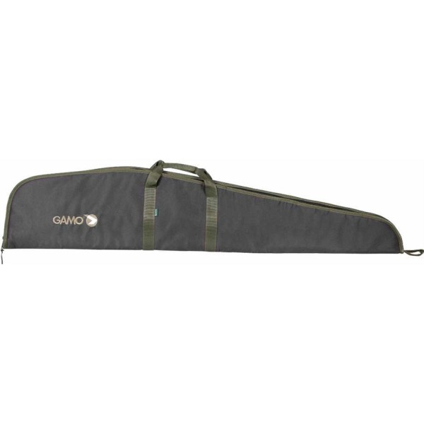 Funda para carabina con visor, negra y verde, 130 cm